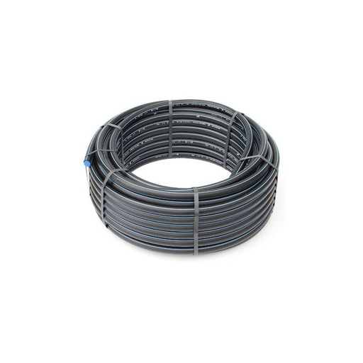 [PE063PN1050] Tuyau noir PEHD 63 PN10 couronne 50ml