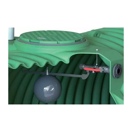 [RICRF050] Robinet 2" avec flotteur de 300 mm pour cuve incendie