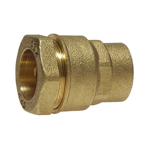 [SR1440] Raccord laiton à serrage extérieur PE40 - F 1"1/4 ou 33 x 42