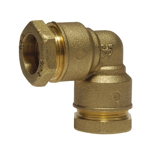 [SR1520] Coude 90° laiton à serrage extérieur PE20