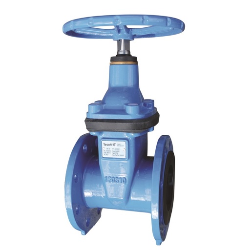 [VOC4241C-00EP0250] Vanne à opercule caoutchouc à brides PN10/16 DN250 TECOFI