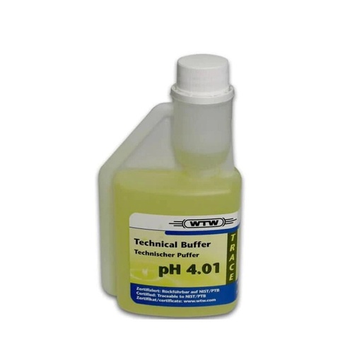 [WTW-108800] Solution tampon technique pH 4 pour calibrage chlore Multi 3620 IDS WTW