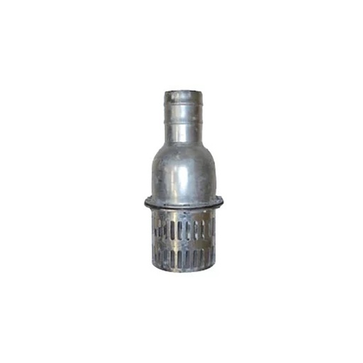 [CLAPETCREPINE GALVA 100] Clapet crépine acier galvanisé 4" x 102 mm